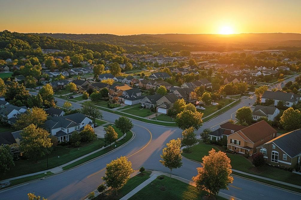 Spring Hill Tennessee residential neighborhood