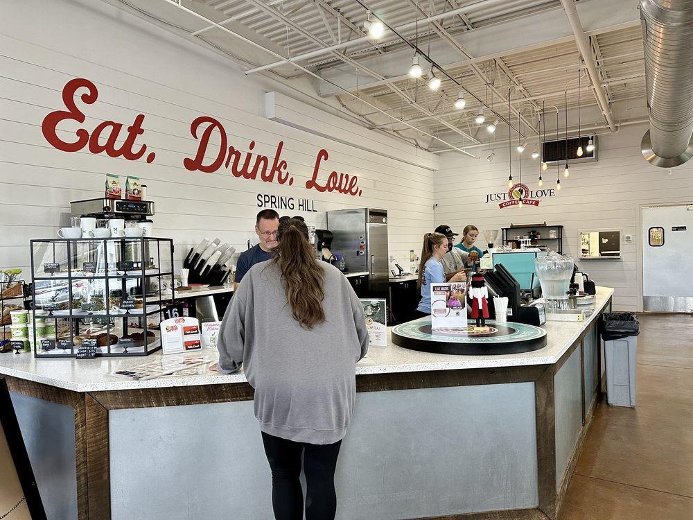 Historic coffee shop atmosphere in Spring Hill Tennessee